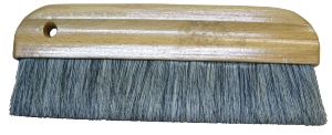 Brosse à tapisser balai colleur US soie grise  tirure courte 45mm